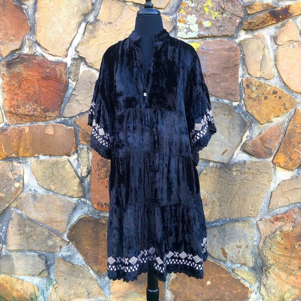 Uncle Frank Velvet Dress